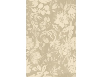 MINDTHEGAP Flowery Ornament Taupe - tapeta