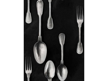 MINDTHEGAP Cutlery Silver - tapeta
