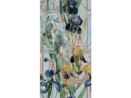 21637 mindthegap fleurs d iris aquamarine tapeta