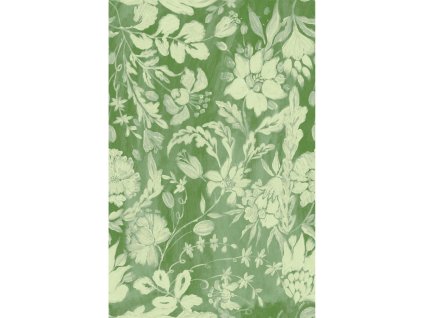 21775 mindthegap flowery ornament bud green tapeta