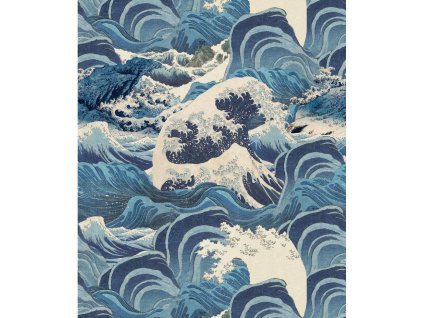 MINDTHEGAP Sea Waves Light Blue - tapeta