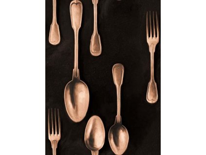 MINDTHEGAP Cutlery Copper - tapeta