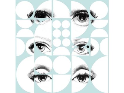 MINDTHEGAP Eyes and circles sky - tapeta