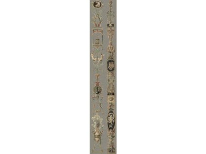 MINDTHEGAP Pilasters Grey - tapeta