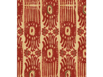22855 mindthegap tribal ikat lava red tapeta