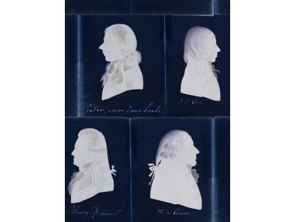 MINDTHEGAP Dutch Portraits Blue - tapeta