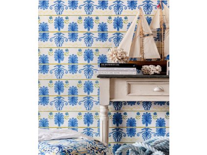 23050 1 mindthegap mykonos villa motif white sand tapeta