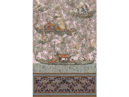 23080 mindthegap journey to eden pink tapeta