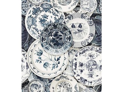 23122 mindthegap delftware vintage tapeta
