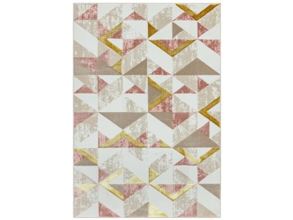 ASIATIC LONDON Orion OR10 Flag Pink - koberec (ROZMER CM 200 x 290)