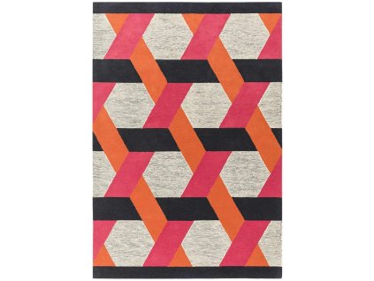 ASIATIC LONDON Camden Orange - koberec (ROZMER CM 200 x 300)