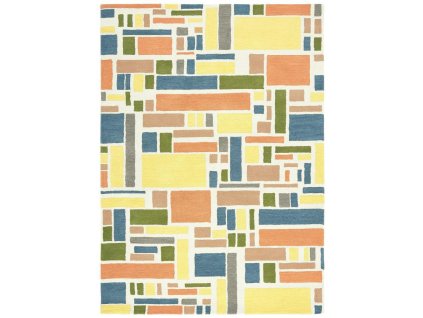 ASIATIC LONDON Reef RF05 Blocks Multi - koberec (ROZMER CM 200 x 290)