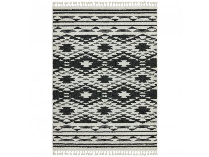 ASIATIC LONDON Taza TA04 Black White - koberec