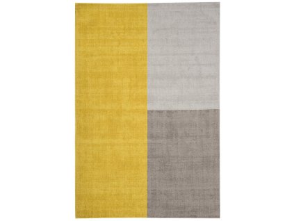 ASIATIC LONDON Blox Mustard - koberec (ROZMER CM 200 x 300)