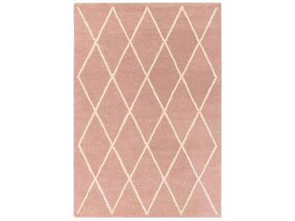 ASIATIC LONDON Albany Diamond Pink - koberec
