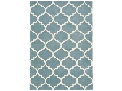 ASIATIC LONDON Albany Ogee Duck Egg - koberec (ROZMER CM 200 x 300)