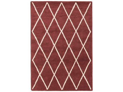 ASIATIC LONDON Albany Diamond Berry - koberec (ROZMER CM 200 x 300)