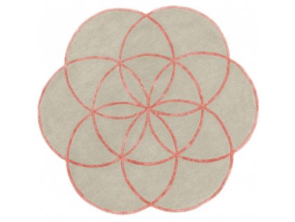 ASIATIC LONDON Lotus Pink - koberec
