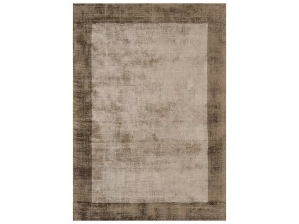 ASIATIC LONDON Blade Border Chocolate Mocha - koberec (ROZMER CM 200 x 290)