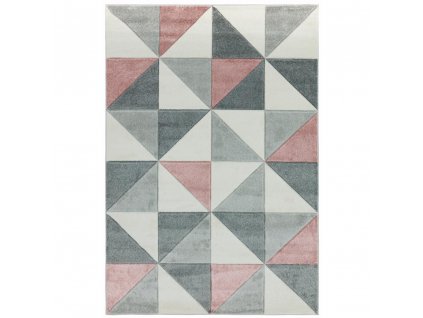 ASIATIC LONDON Sketch SK05 Cubic Pink - koberec