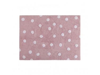 LORENA CANALS Polka Dots Tricolor Pink - koberec