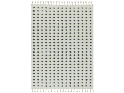 ASIATIC LONDON Ariana AR05 Dotty Grey - koberec (ROZMER CM 80 x 150)