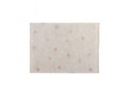 LORENA CANALS Hippy Dots Natural - Vintage Nude - koberec