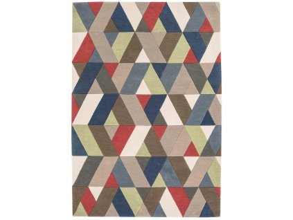 ASIATIC LONDON Funk Chevron Multi - koberec (ROZMER CM 200 x 300)
