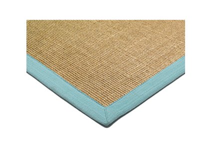 ASIATIC LONDON Sisal Linen/Aqua - koberec (ROZMER CM 200 x 300)