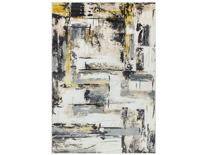 ASIATIC LONDON Orion OR03 Decor Yellow - koberec (ROZMER CM 200 x 290)