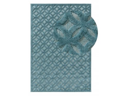 MOOD SELECTION Exteriérový koberec Bonte Turquoise - koberec
