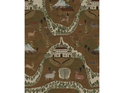 46690 mindthegap galtur of tyrol amber gold tapeta