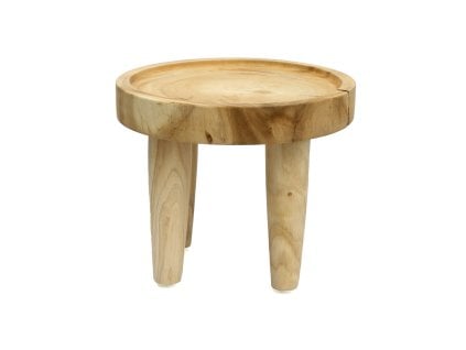 BAZAR BIZAR The Samanea Side Table - Natural príručný stolík