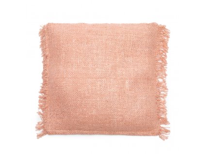 BAZAR BIZAR The Oh My Gee Cushion Cover - Salmon Pink - 60x60 obliečka