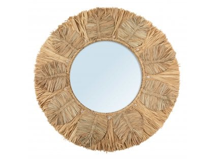 BAZAR BIZAR The Palm Tree Mirror - Natural - M zrkadlo
