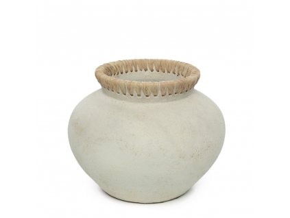 BAZAR BIZAR The Styly Vase - Concrete Natural - M váza