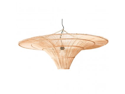 BAZAR BIZAR The Sky Pendant - Natural - XXL -tienidlo pre závesné svietidlo