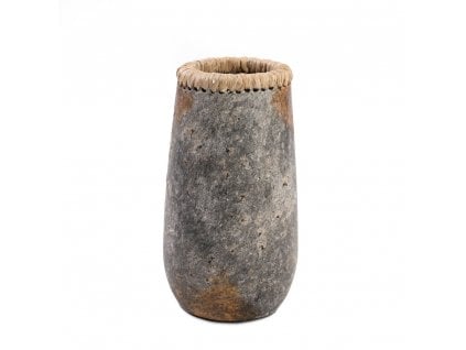 BAZAR BIZAR The Sneaky Vase - Antique Gey - M váza