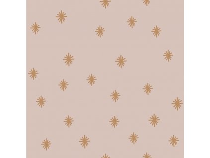 DEKORNIK Simple Irregulars Stars On Pastel Background - Tapeta