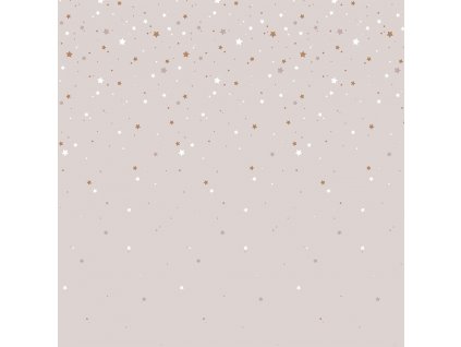 DEKORNIK Simple Stars From The Sky Powder Pink - Tapeta