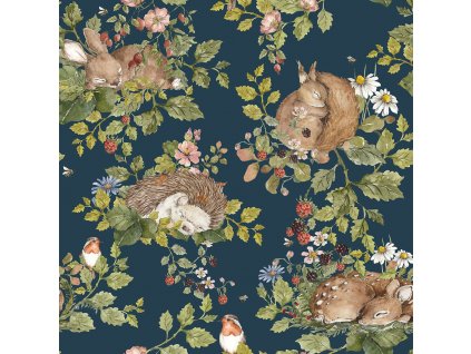 DEKORNIK Little Sleepy Animals Dark