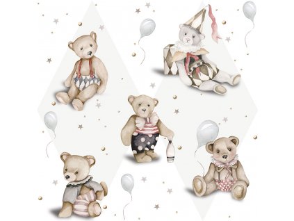 DEKORNIK Teddy Bears French / Toys From The Attic