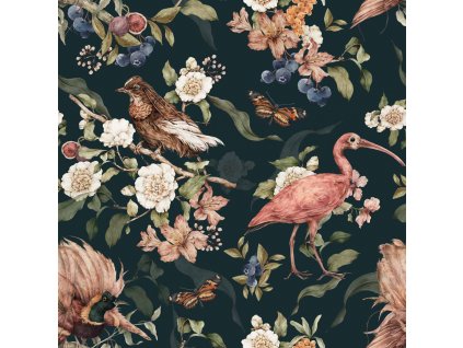 DEKORNIK Tropical Birds Paradise - Tapeta