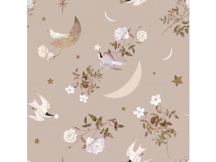 DEKORNIK Birds In The Night Sky - Tapeta