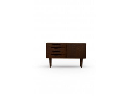 MOOD SELECTION Classy Brown Mini Chest of Drawers Dark Brown