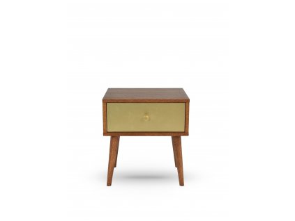 MOOD SELECTION Bedie Gold Bedside Cabinet