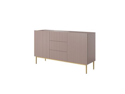 BOGART Komoda Nicole 150 cm s tromi zásuvkami