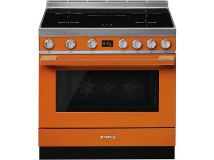 13650 smeg portofino sporak cpf9ipor oranzova 5 rocna zaruka zdarma