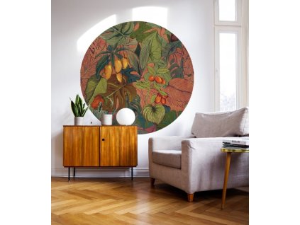WALLCOLORS Dots Cocoa - tapeta (POVRCH Wallstick)