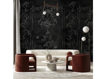54177 vladila boucler stucco dark tapeta
